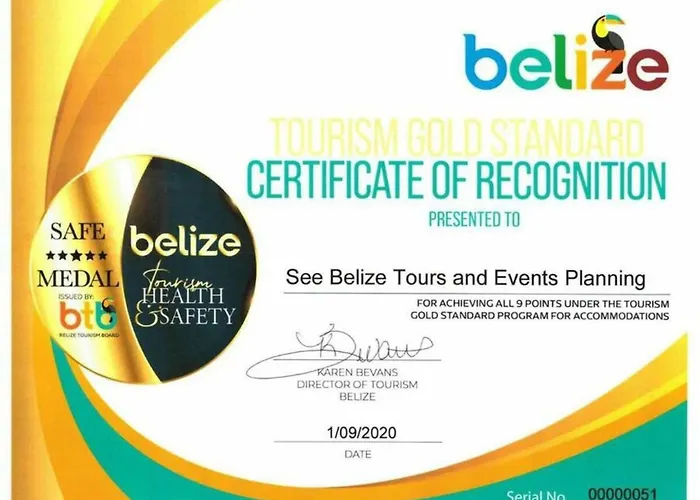 See Belize Waterside Sea View Family Apt For 6 With Kitchen, Balcony, Infinity Pool & Overwater Deck, 2Nd Floor Belize City