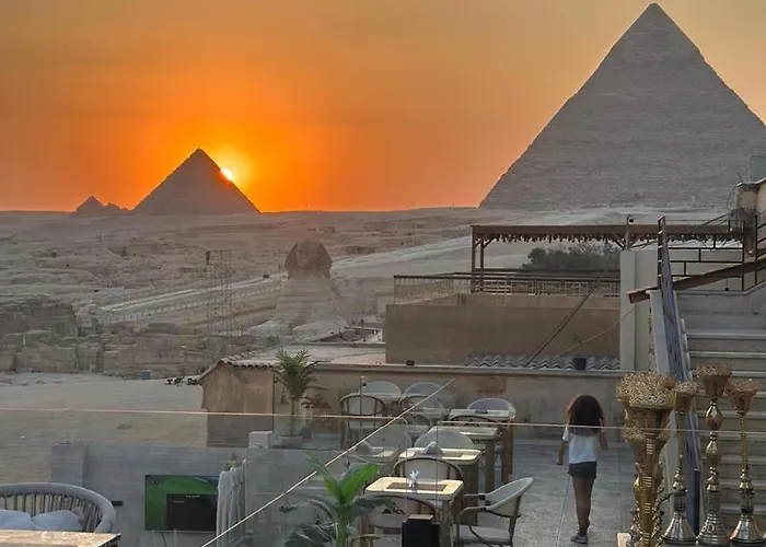 Inside Pyramids View Hotel Cairo