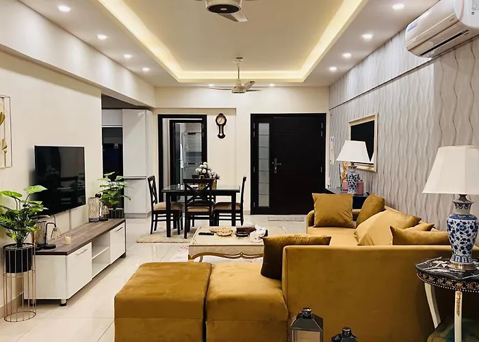 Elysium Tower Luxury Apartments Facing Iconic Centaurus Mall Islamabad