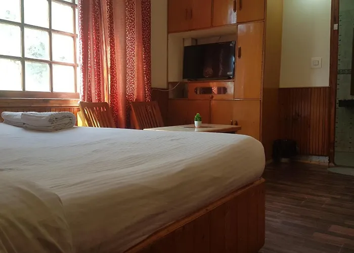 New Suraj Inn - Nestled Near Hidimba Temple ! Rooftop Cafe With Hampta View ! Private Parking Manali 