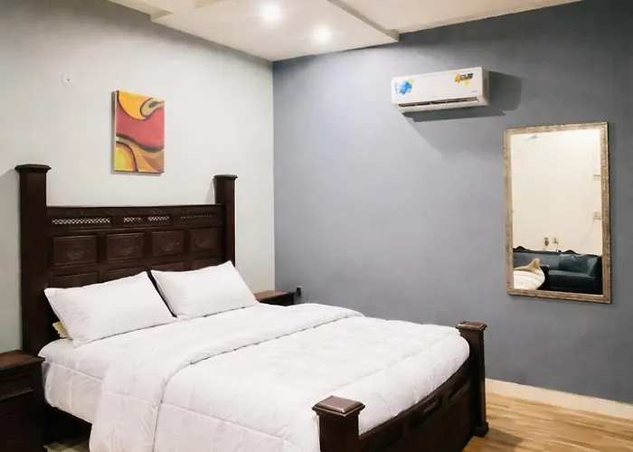 Cozy 1-Bedroom With Open Kitchen, Serene Location, Upper Porch On Canal Road Faisalabad