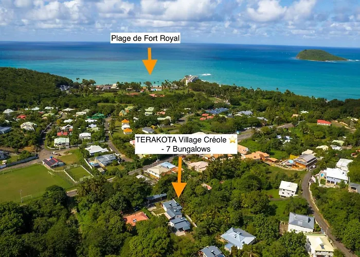 Promo ! Terakota Village Creole - Avec Et Sans Jacuzzis, Proche De Plage Deshaies