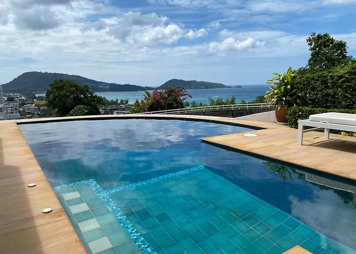 Andaman Hill Pool Seaview Three Bedroom Patong