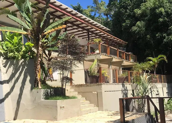 Ubatuba Coast House With Ocean View And Sea Access Villa