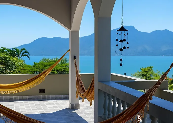 Vista Mar E Ilhabela A 300 M Da Praia Sao Sebastiao 