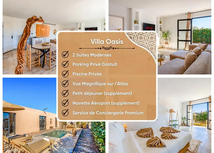 Villa Oasis - Luxe - Piscine - Moderne & Calme El Aggada