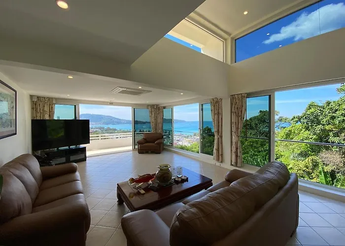 Andaman Hill Pool Seaview Three Bedroom Patong