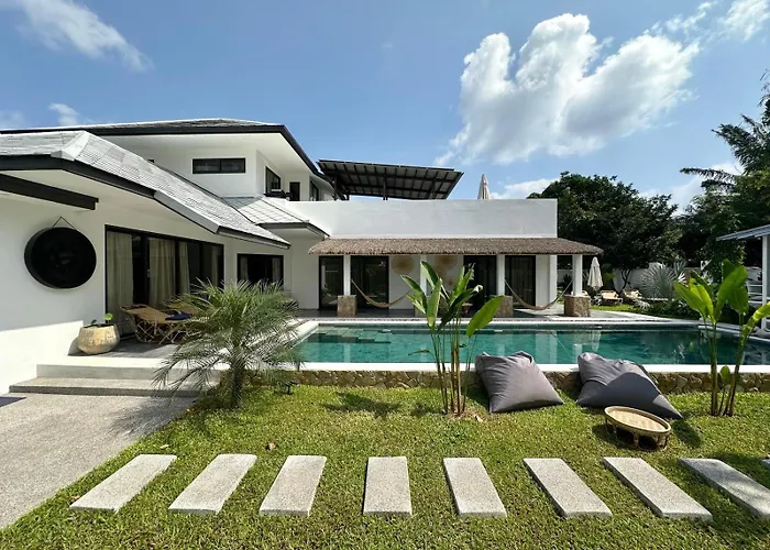 Spacious 4Br Tropical Private Pool Villa With Garden & Bbq Koh Samui