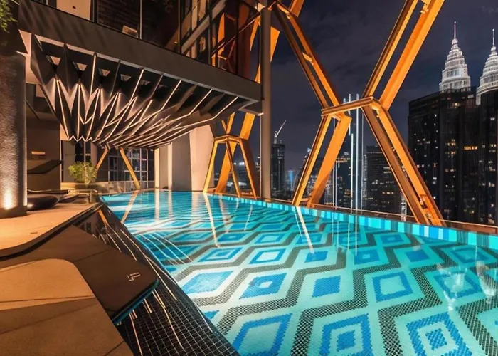 Scarletz Residence Klcc Rooftop Pool Kuala Lumpur