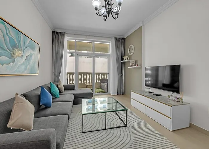 Waves - Elegant 1Br Retreat In Jvc With Balcony Apartment Dubai