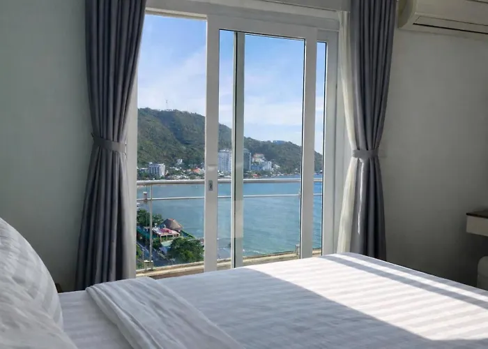 Mermaid Seaside Apartment - View Bien 02 Phong Ngu Co Ban Cong Vung Tau