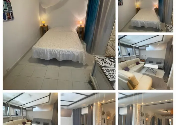 667 Tres Grand Appartement T3 4 A 6 Personnes Port Nature Colline 3 Agde