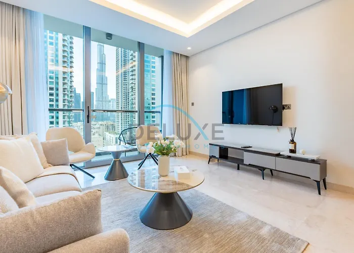 Burj Khalifa Views, Walking Distance To Dubai Mall And Downtown Boulevard