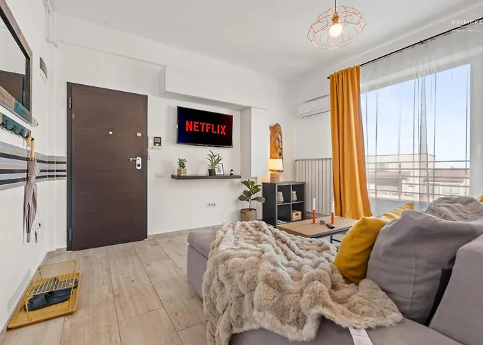 Sky Terrace 1Br Apartment Near Unirii Square Bucharest
