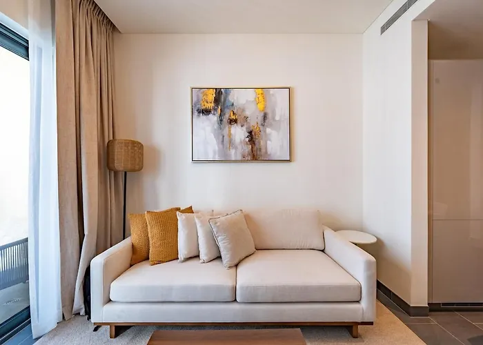 Modern 1Br With Guest Room L Sobha Hartland The Crest Tower C Dubai