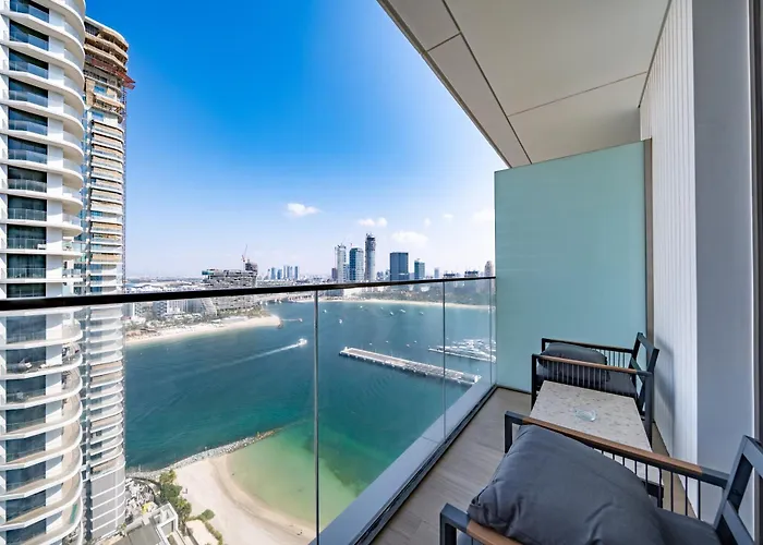 Exquisite Beachfront 1Br L Palace Beach Residence Dubai