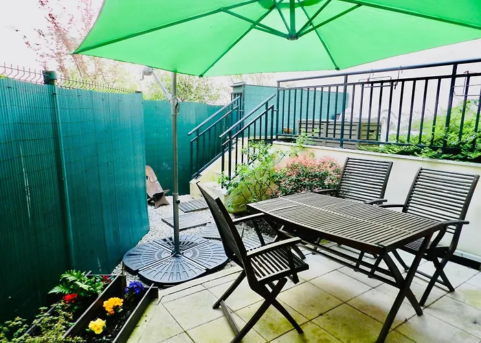 Cozy 2 Rooms With Terrace And Garden - Nation Paris