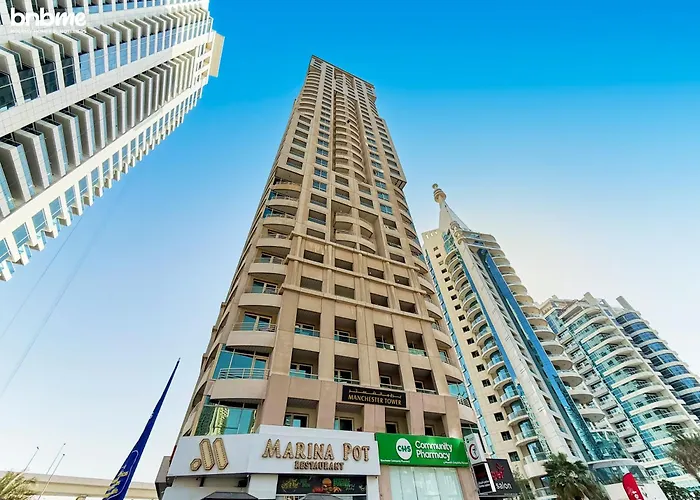 Bnbmehomes - Manchester Tower Dubai