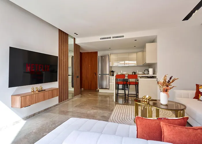 Afcon Casablanca 5 Min Walk To Stadium Private Terrace 65 Inch Tv Fiber Internet All Sports Channels