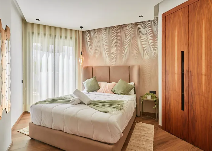 Afcon Casablanca 5 Min Walk To Stadium Private Terrace 65 Inch Tv Fiber Internet All Sports Channels