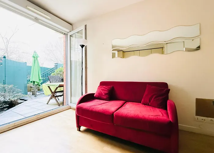 Cozy 2 Rooms With Terrace And Garden - Nation Paris