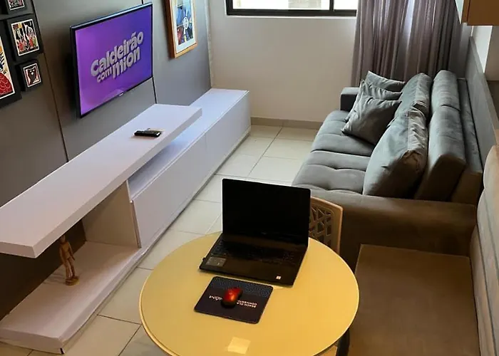 Flat Beach Class Excelsior - Apto Completo Para 4 Pessoas Vista Rio E Mar Recife