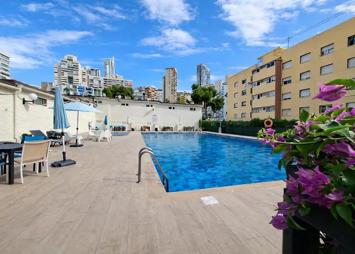 Apartment Sea View II In Rincon De Loix -Free Parking, Wi-Fi, Pool, New Air Conditioning Benidorm