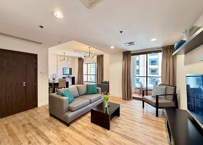 Stunning 3 Plus 1 Bedroom Apartment On Jbr Beach With Marina View Near Mall, Metro & Cinemas - By Sunkissed Holiday Homes Dubai