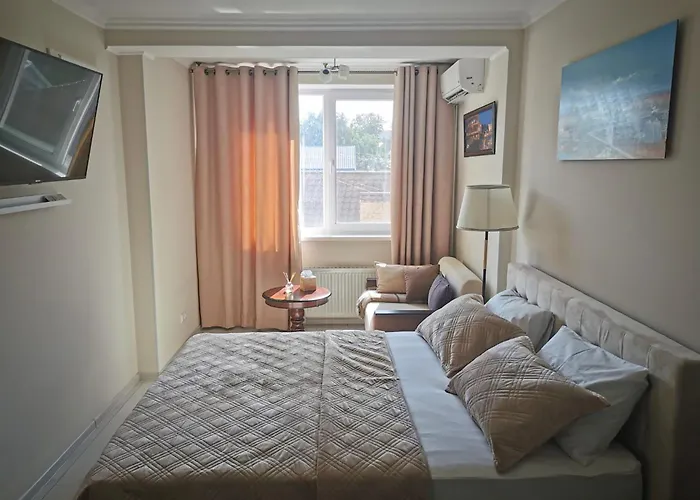 One Or Two Bright Bedrooms Apartments With An In House Restaurant Chisinau