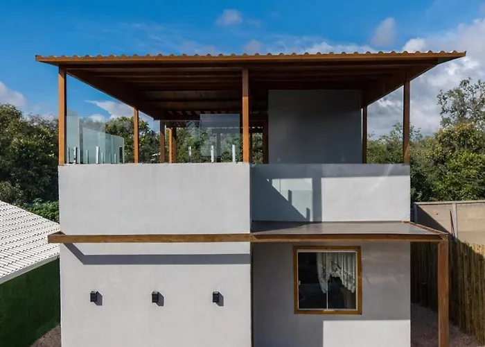Casa Com 03 Quartos, Wi-Fi E Ar, Fire Lounge, Vista Incrivel Alto Paraíso de Goiás