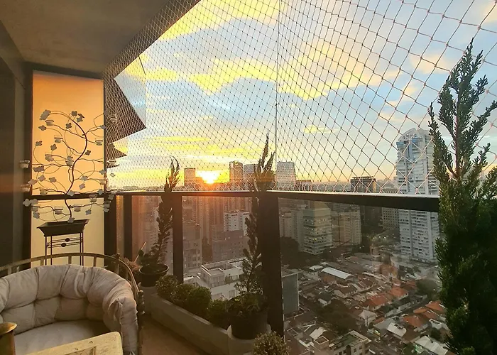 Luxo E Vista Faria Lima Vn Millenium Cama King E Garagem Apartment São Paulo