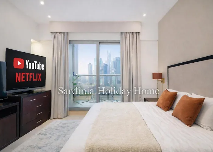 Studio For 4 Just 5 Min Walk To Burj Khalifa, Downtown Dubai, Tower Elite 1