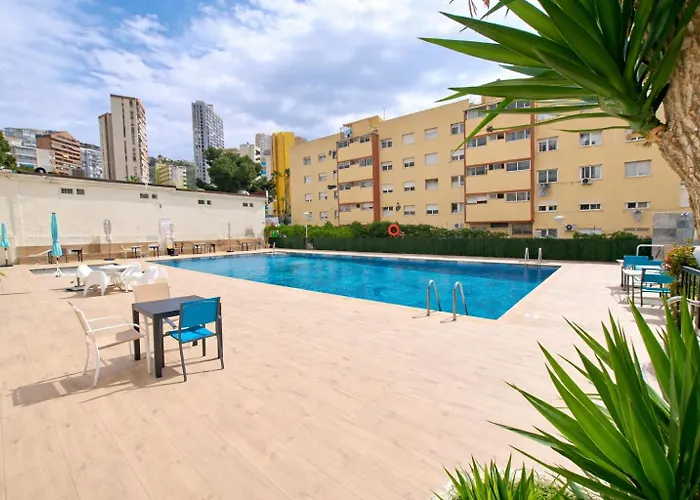 Apartment Sea View II In Rincon De Loix -Free Parking, Wi-Fi, Pool, New Air Conditioning Benidorm