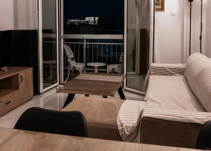 Acropolis View Top & Private-Modern Residence 150M To Metropolitan Metro Hub Athens