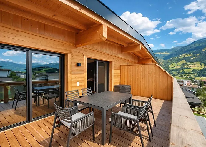 Zillerheart - Apartment With Balcony & Mountain View Fuegen