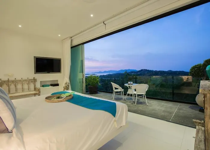 Villa Danisa 4Br Panoramic Ocean View With Infinity Pool & Private Gym Choeng Mon