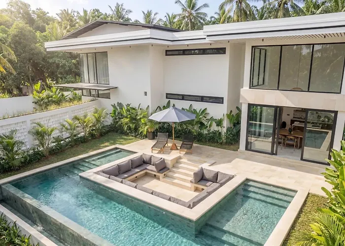 White Villa - Luxury Nature Retreat With Huge Pool For Famies&Groups Ubud 
