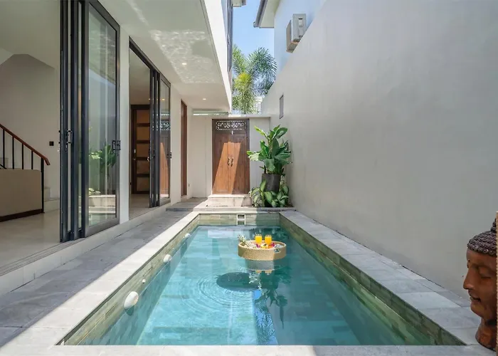 Kammara Villa - Panoramic Tropical Retread With Pool Near Beach Canggu 