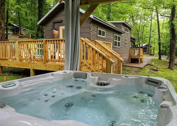 Peggers Cabin Luxury Rustic Tiny Cabin Spa Chattanooga