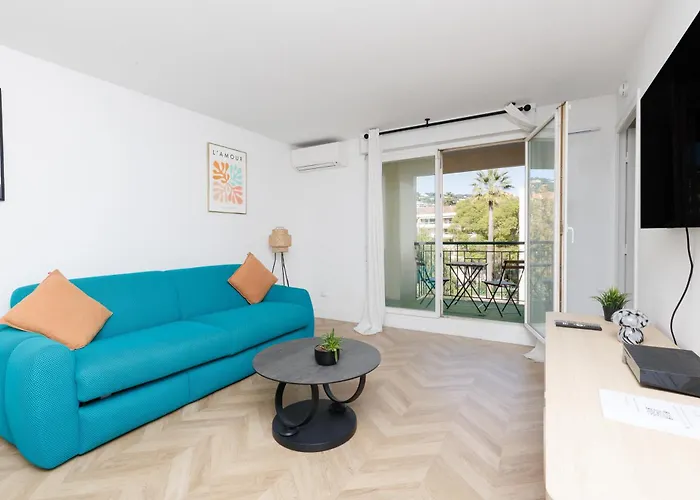 Le Bansky - 6P - Croisette - Parking & Terrasse Apartment Cannes