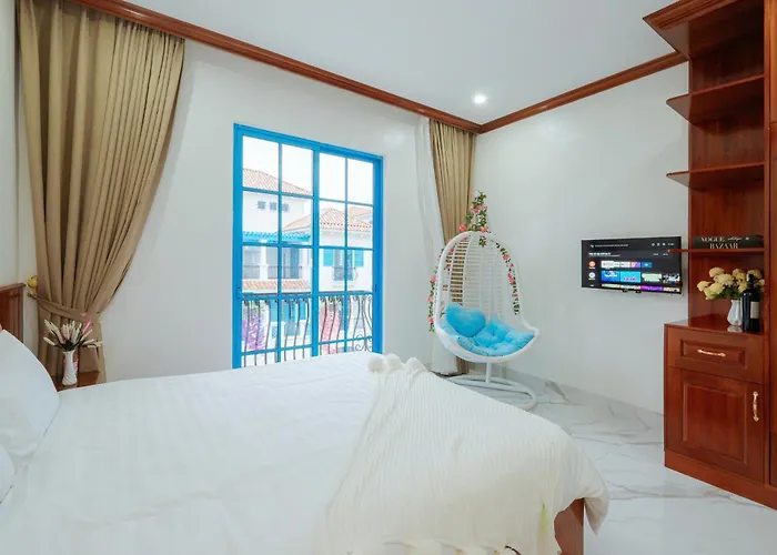 Chuoi Villa Sun Ferria 7 Phong Ngu - Co Be Boi - Sat Bai Bien Bai Chay Ha Long
