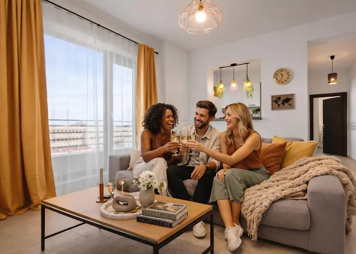 Sky Terrace 1Br Apartment Near Unirii Square Bucharest