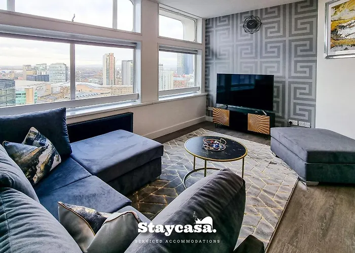 Modern City Centre Apt Stunning 18Th Floor View Manchester