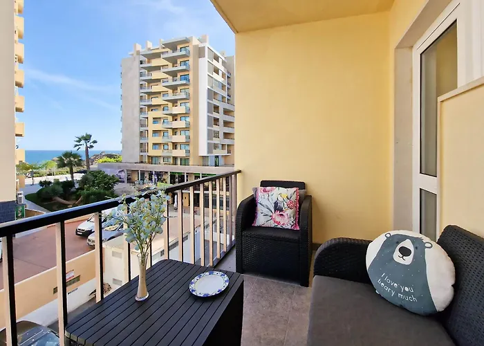 Apartment Praia Rocha Vista Mar Seascape Portimão