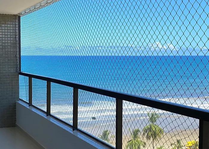 Na Beira Da Praia - Conforto E Vista Privilegiada Do 10º Andar! Ilhéus