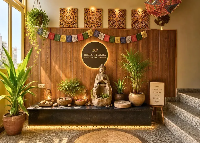 The Hideout Agra Garden Homestay - Near Taj Mahal