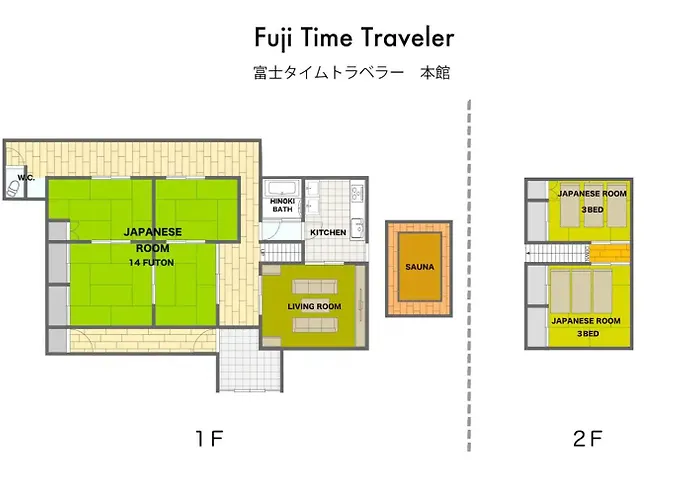 Fuji Time Traveler Villa Fujikawaguchiko