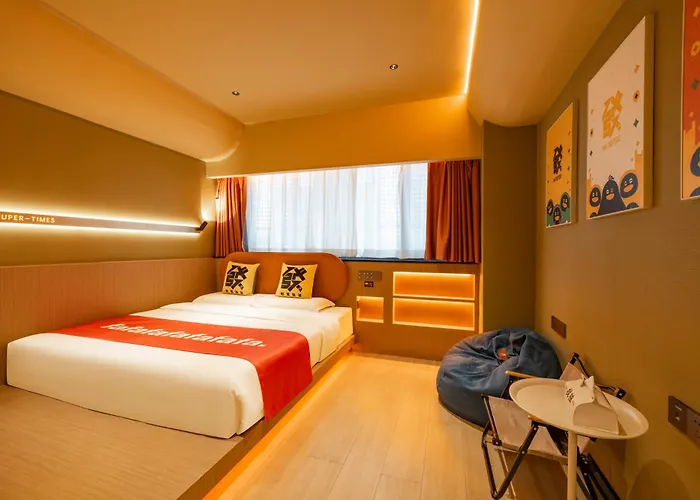 Super Time Trendy Design Hotel Guangzhou Beijing Road Pedestrian Street Dafo Temple Branch