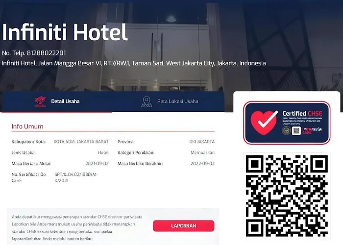 Infiniti Hotel Jakarta