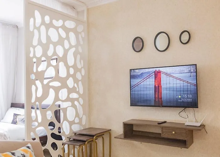 Modern Airport Studio Apartment 5 Mins To Jkia &Sgr,Fast Wi-Fi,Ideal For Layovers And Longstays Nairobi